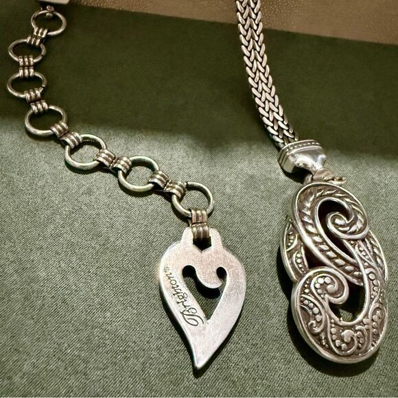 BRIGHTON FILIGREE HEART DESIGNER BELT – SILVER STATEMENT PIECE - Picture 17 of 17